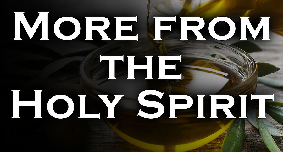 How to see more of the Holy Spirit in your life
